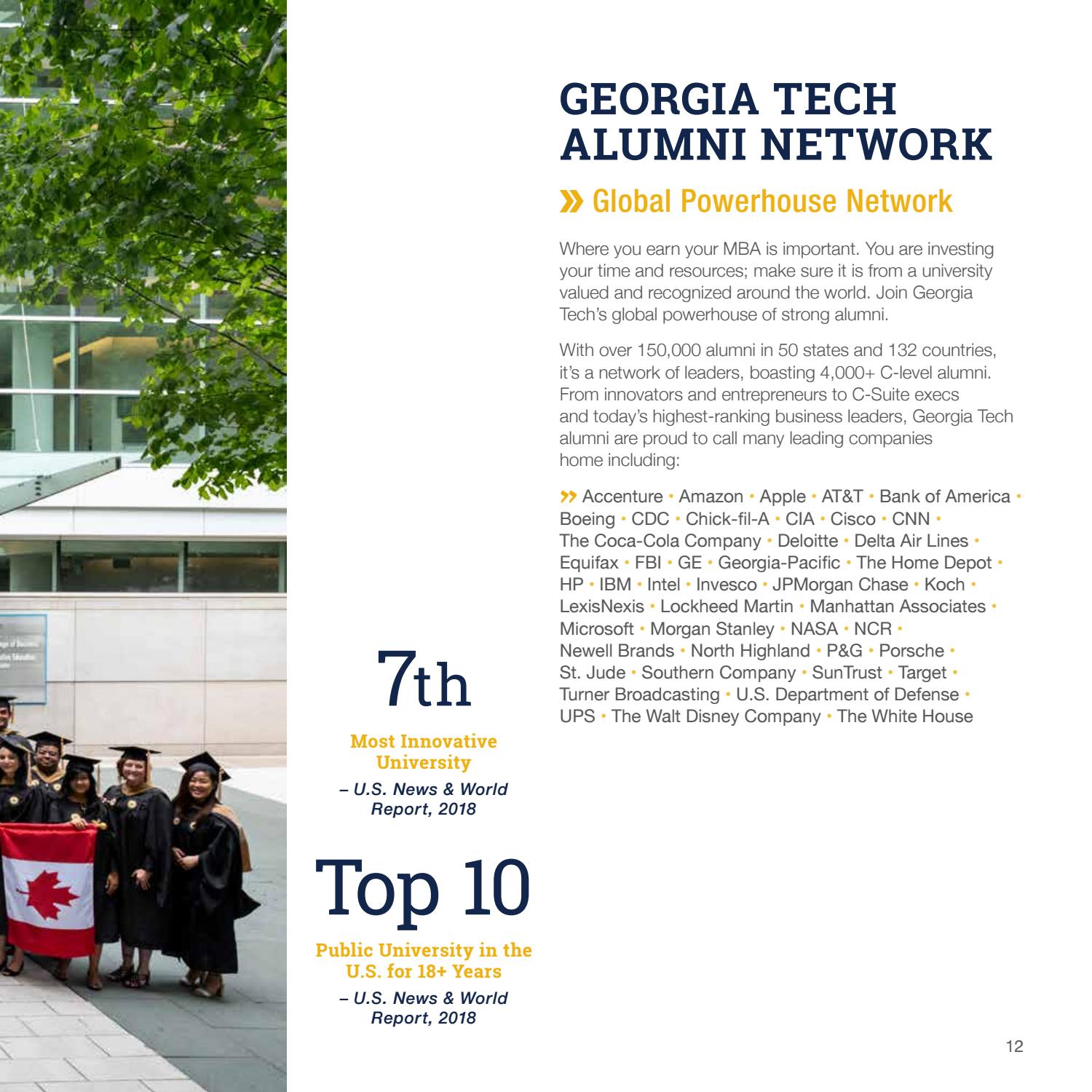 Full-time MBA Program at the Georgia Tech Scheller College of Business ...