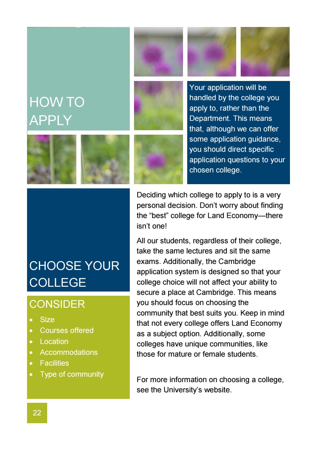 Land Economy Environment, Law, and Economics A guide for students by University of Cambridge