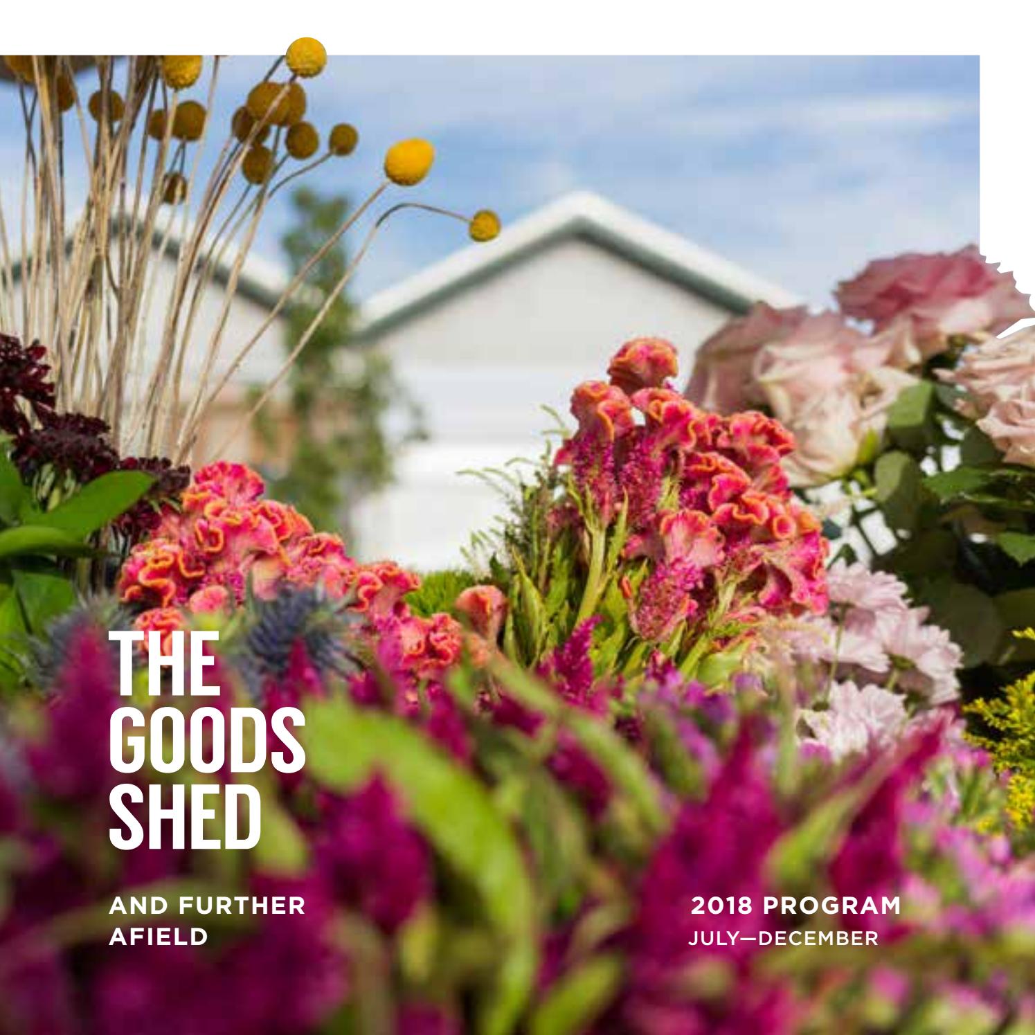 The Goods Shed Program July December 2018 by FORM WA Issuu