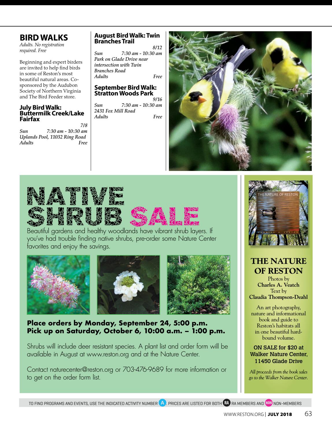 Reston July 2018 By Reston Association Issuu
