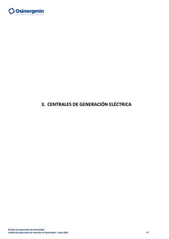 Proyectos relevantes de generación y transmisión de energía eléctrica ...