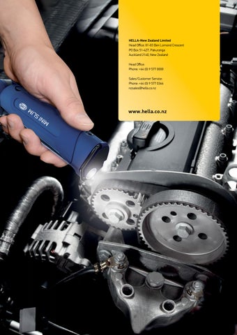 HELLA LED Inspection and Workshop Lamps 第 12 页