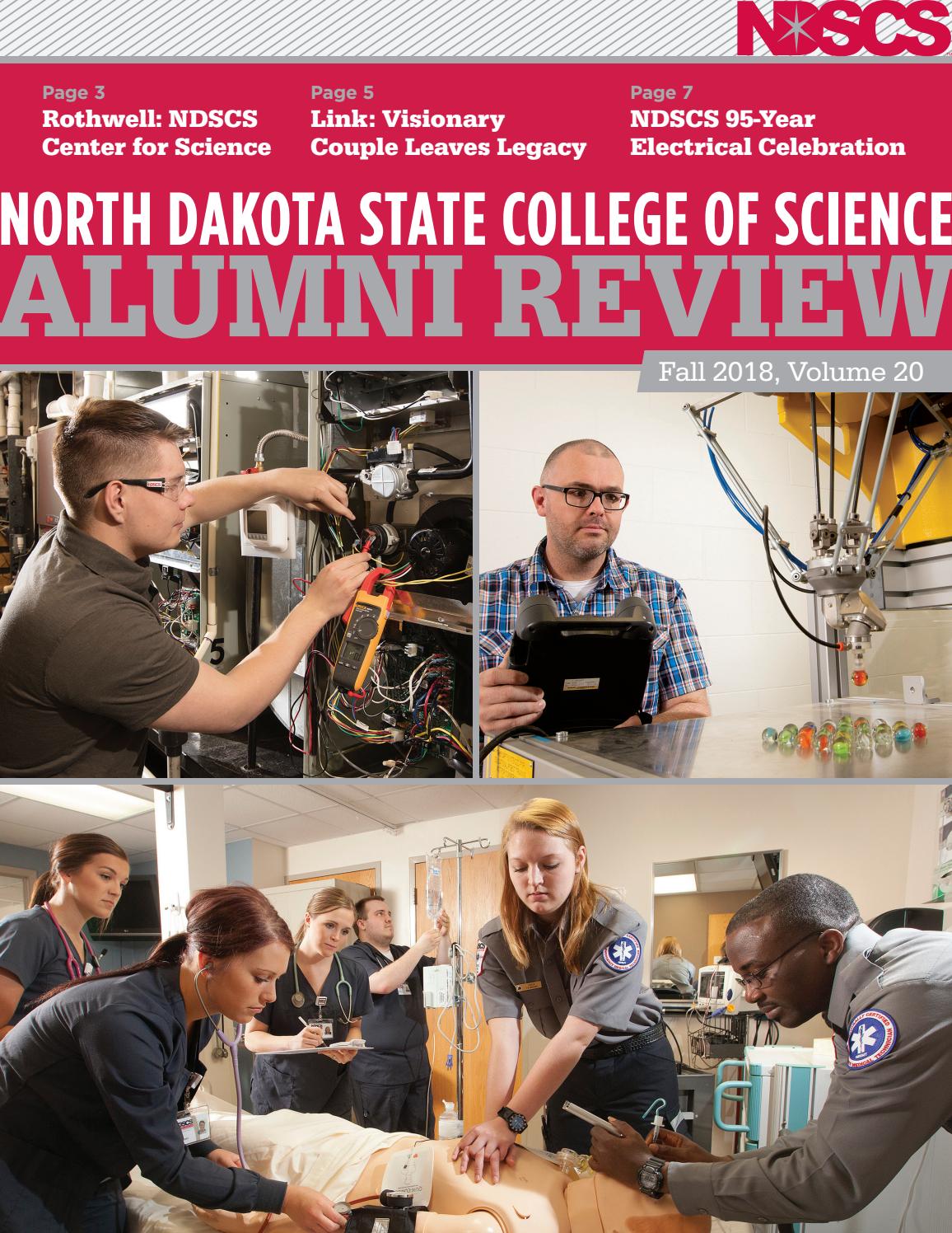 NDSCS Alumni Review Fall 2018 by North Dakota State College of