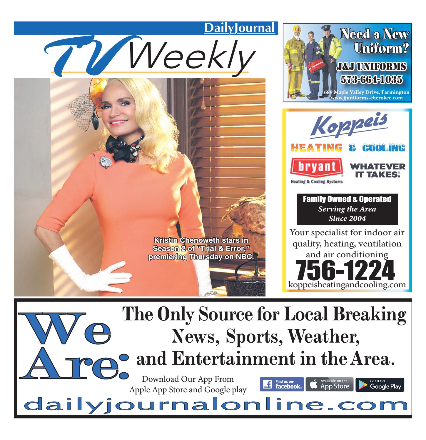 TVWeekly_July14-20_2018 by Daily Journal Online - Issuu