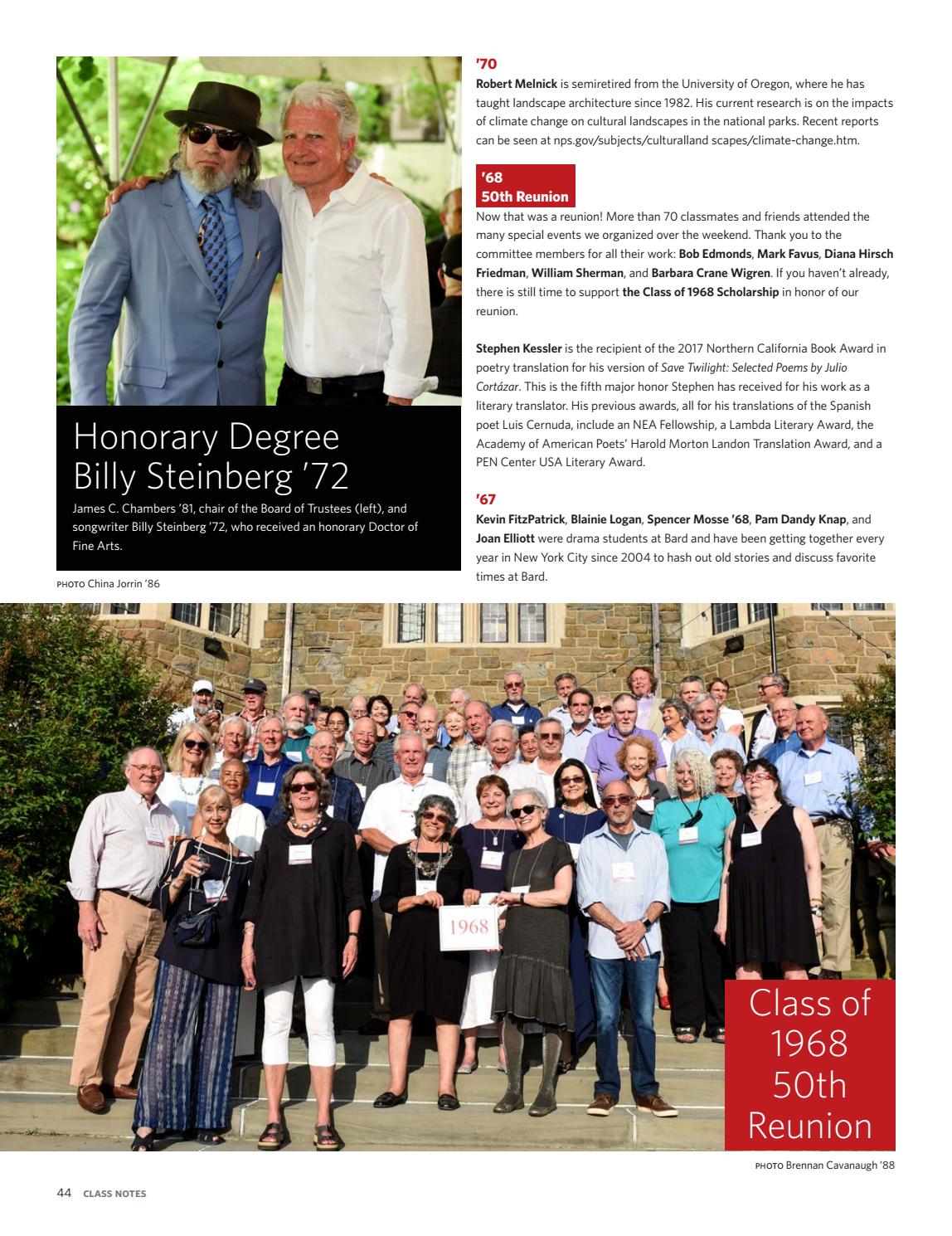 Bardian Spring 2018 By Bard College Bardian Issuu