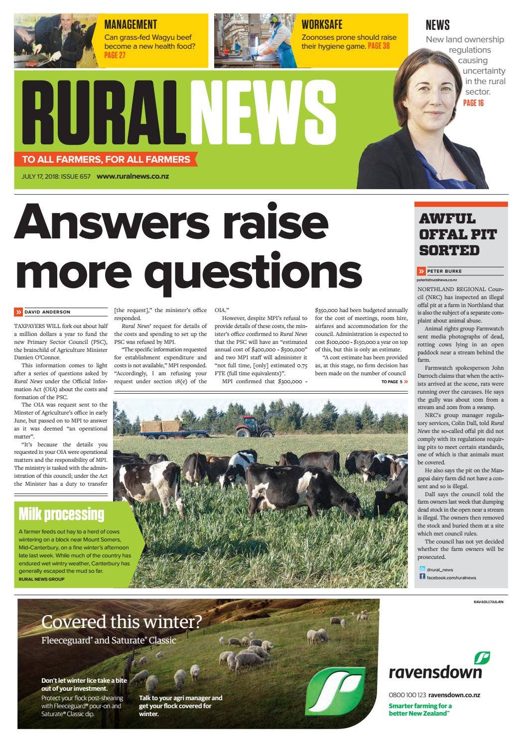 Single Rural Paper Rural News 17 July 2018 by Rural News Group - Issuu