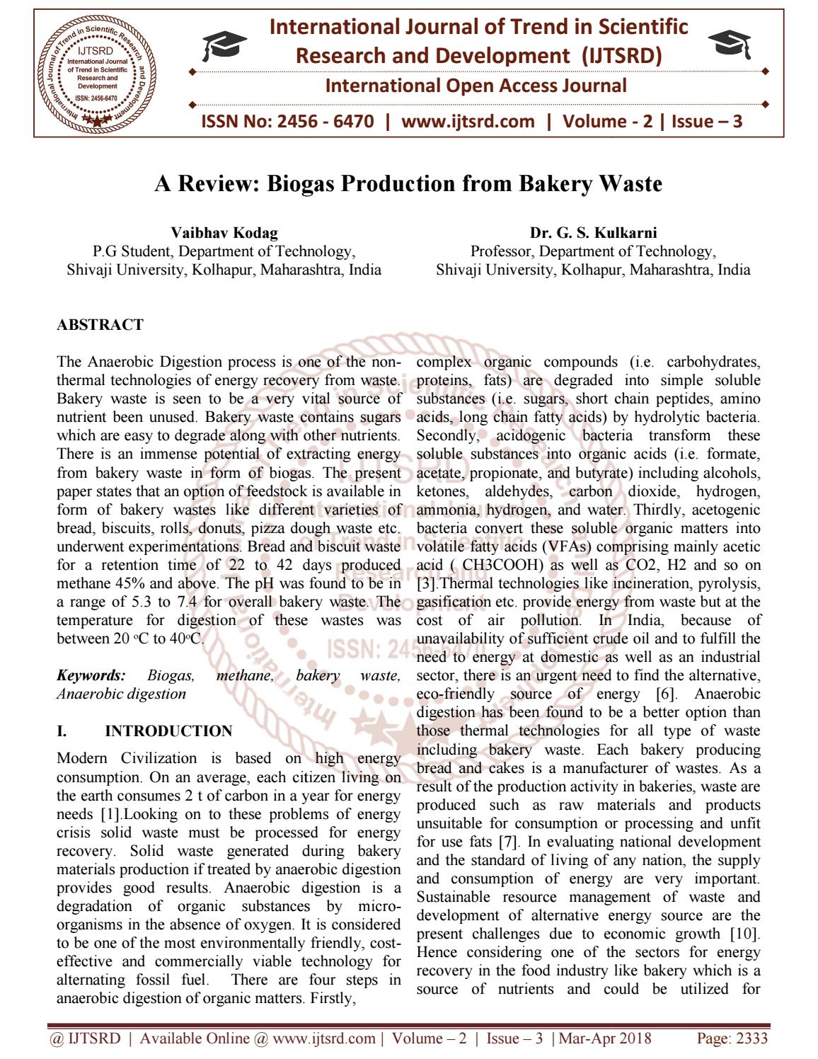 Journals on biogas picture