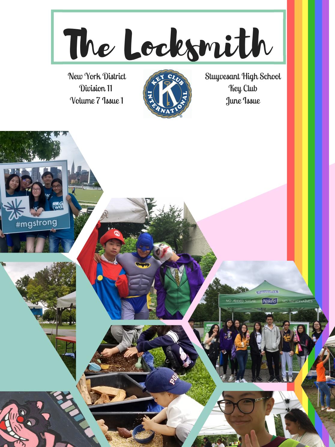The Locksmith June Issue by Stuyvesant High School Key Club Issuu
