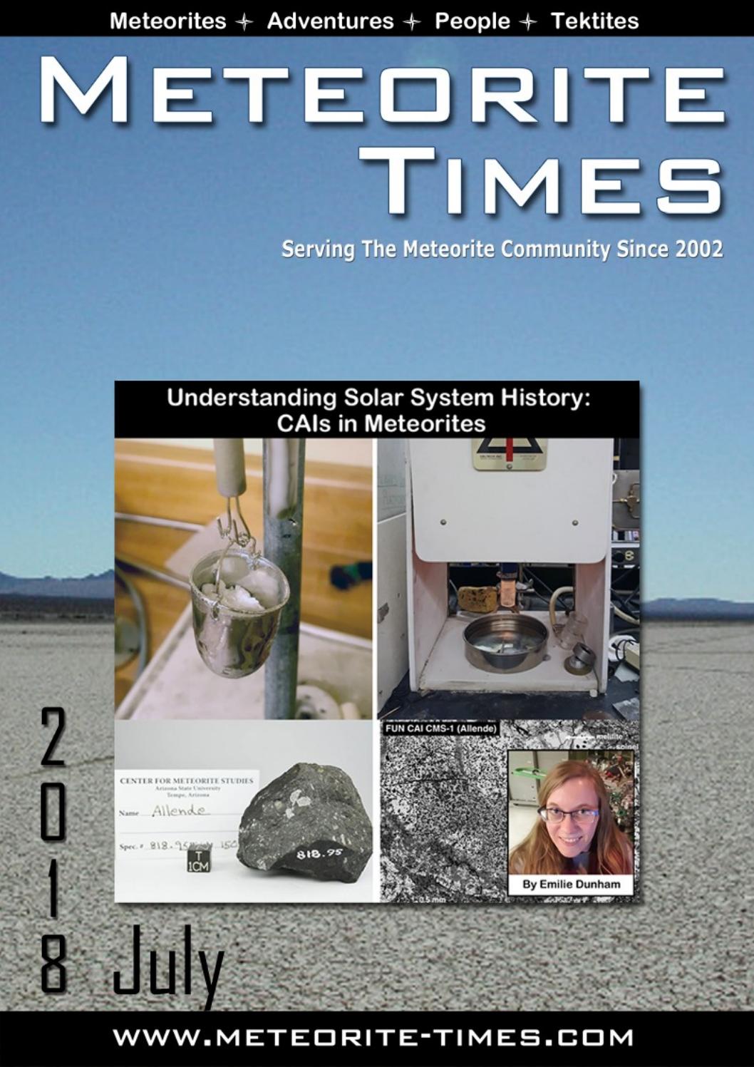 Meteorite Times Magazine by The Meteorite Exchange, Inc. - Issuu
