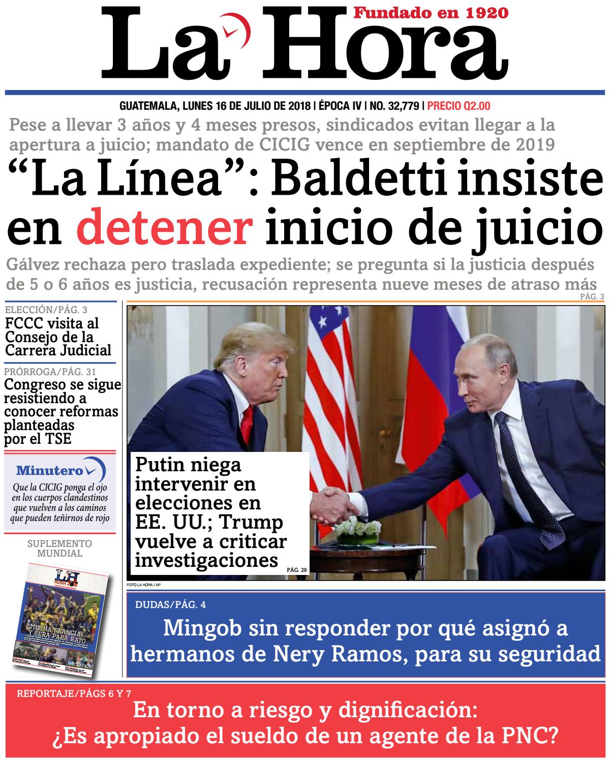La Hora 16 07 2018 By La Hora Issuu