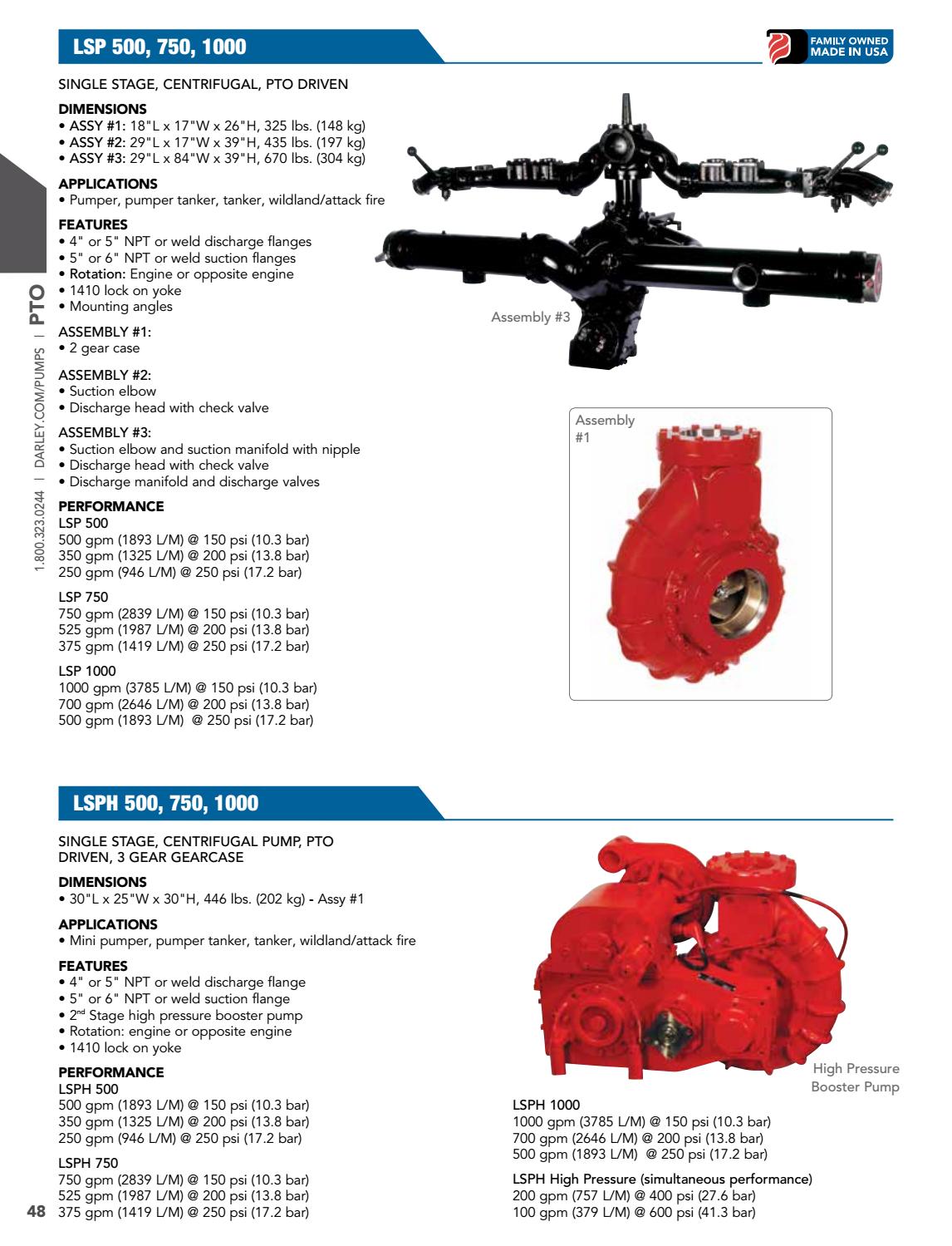 Darley Pump Catalog 2017 by W. S. Darley & Company Issuu