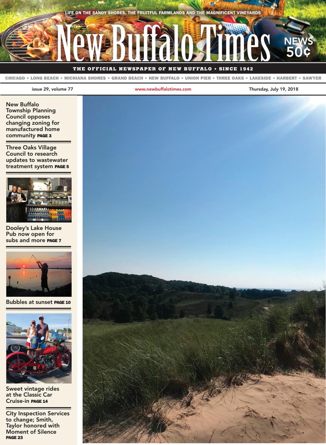 July 19 2018 By New Buffalo Times Issuu
