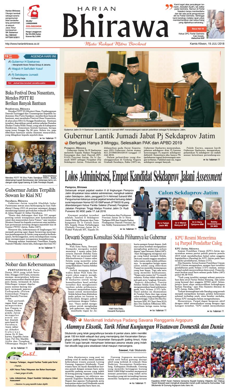 Binder19jul18 By Harian Bhirawa Issuu Binder19jul18 By Harian Bhirawa Issuu