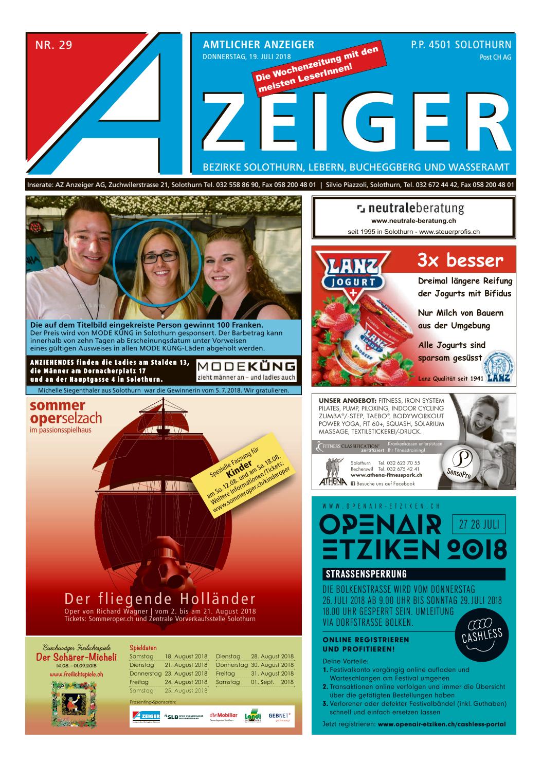 Azeiger_29_2018 by AZAnzeiger Issuu