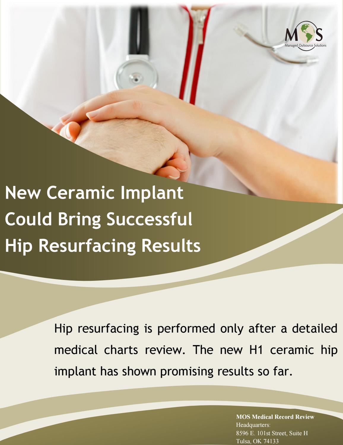 New Ceramic Implant Could Bring Successful Hip Resurfacing Results by