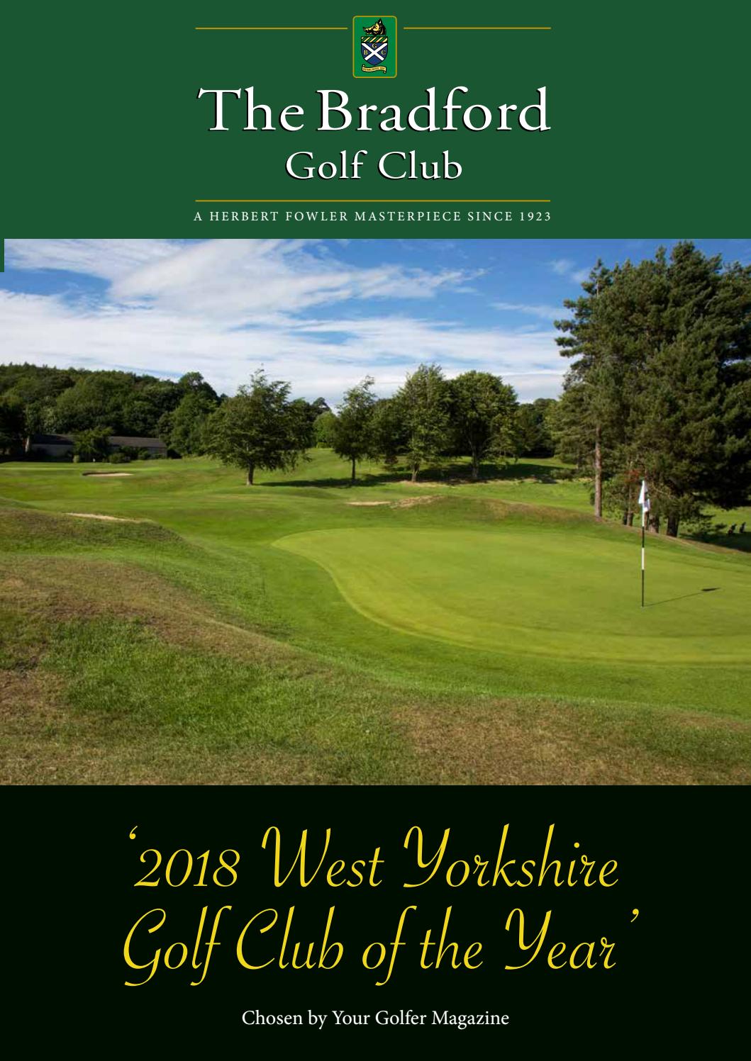 Bradford golf club of the year by Wayne Reading Issuu