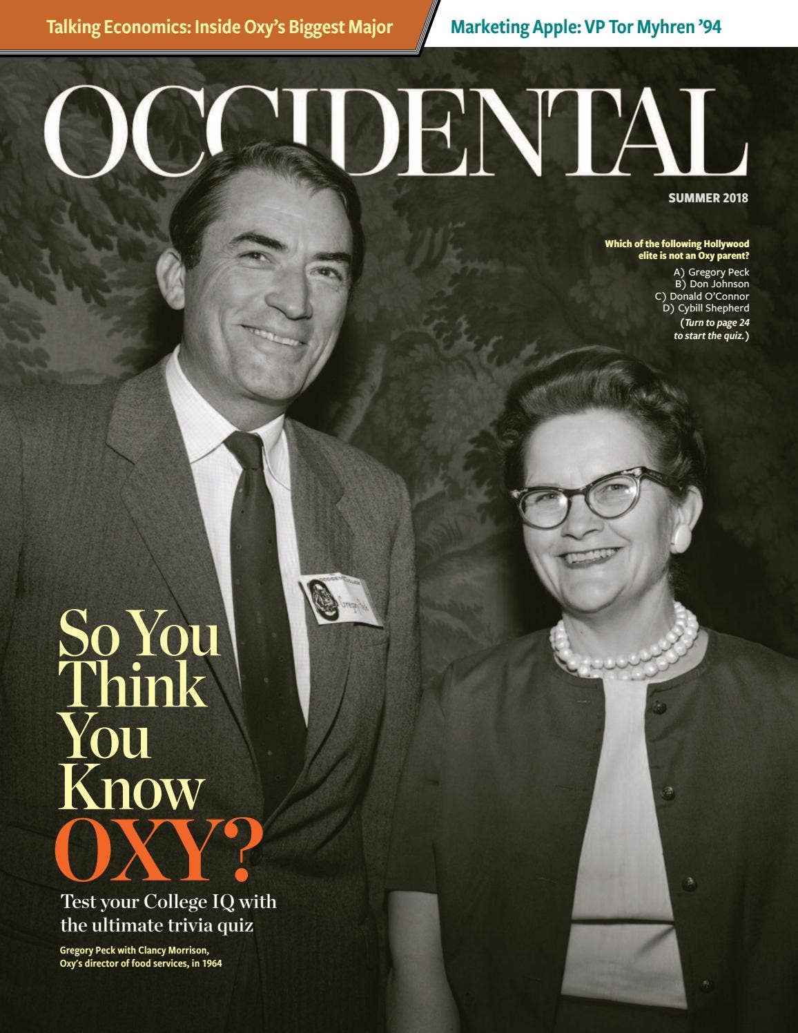 Occidental Magazine - Summer 2018 by Occidental College - Issuu