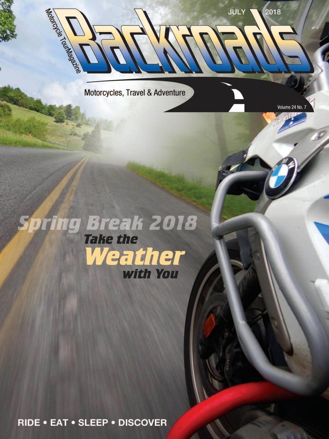 July 2018 Backroads by Backroads Magazine Issuu