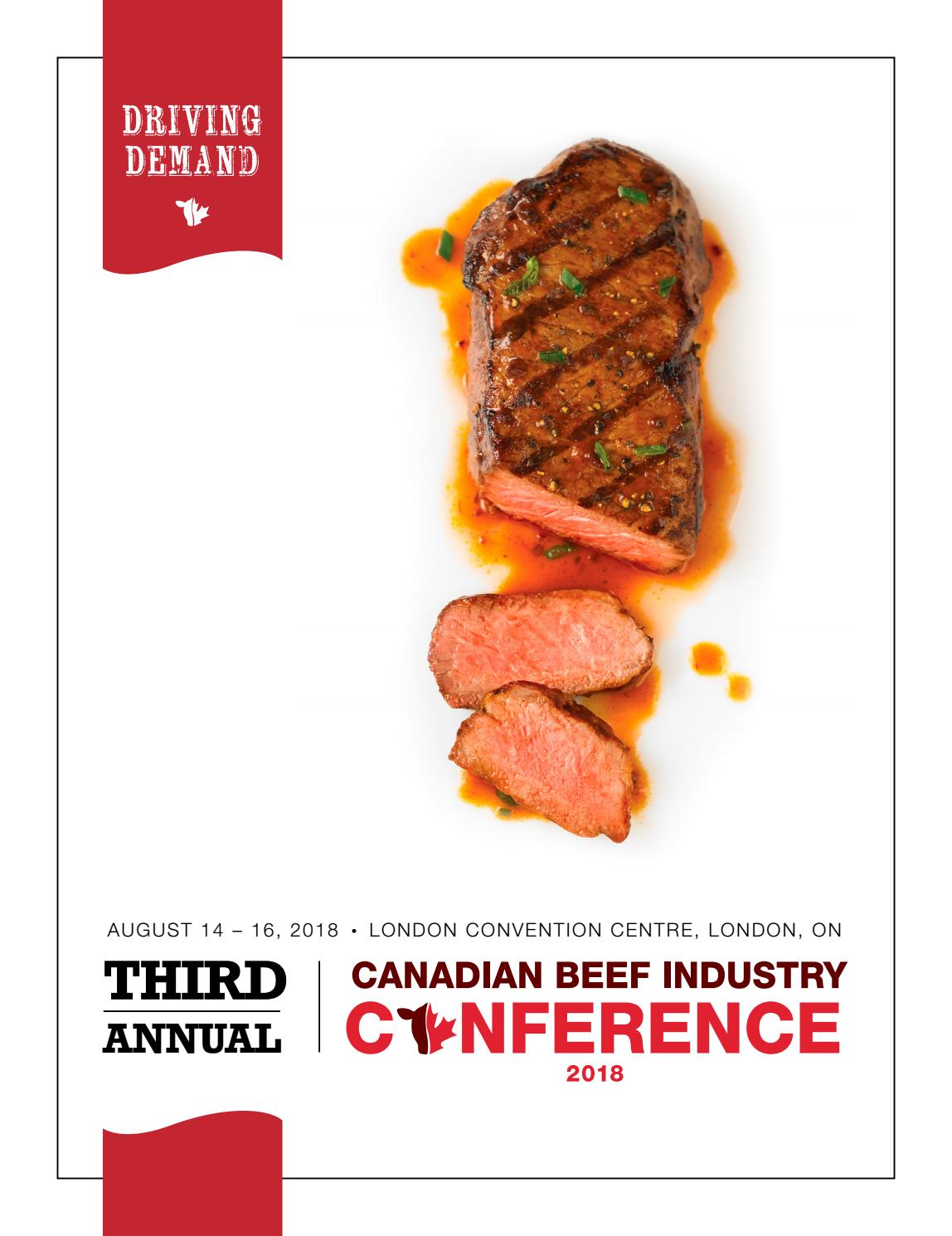 2018 Canadian Beef Industry Conference Guide by Catalogs by Top Stock