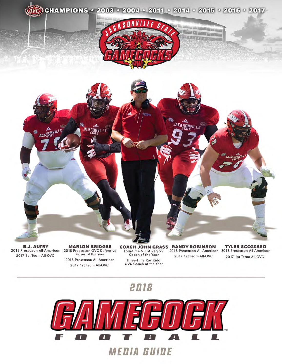 2018 Jacksonville State Football Media Guide by Jacksonville State