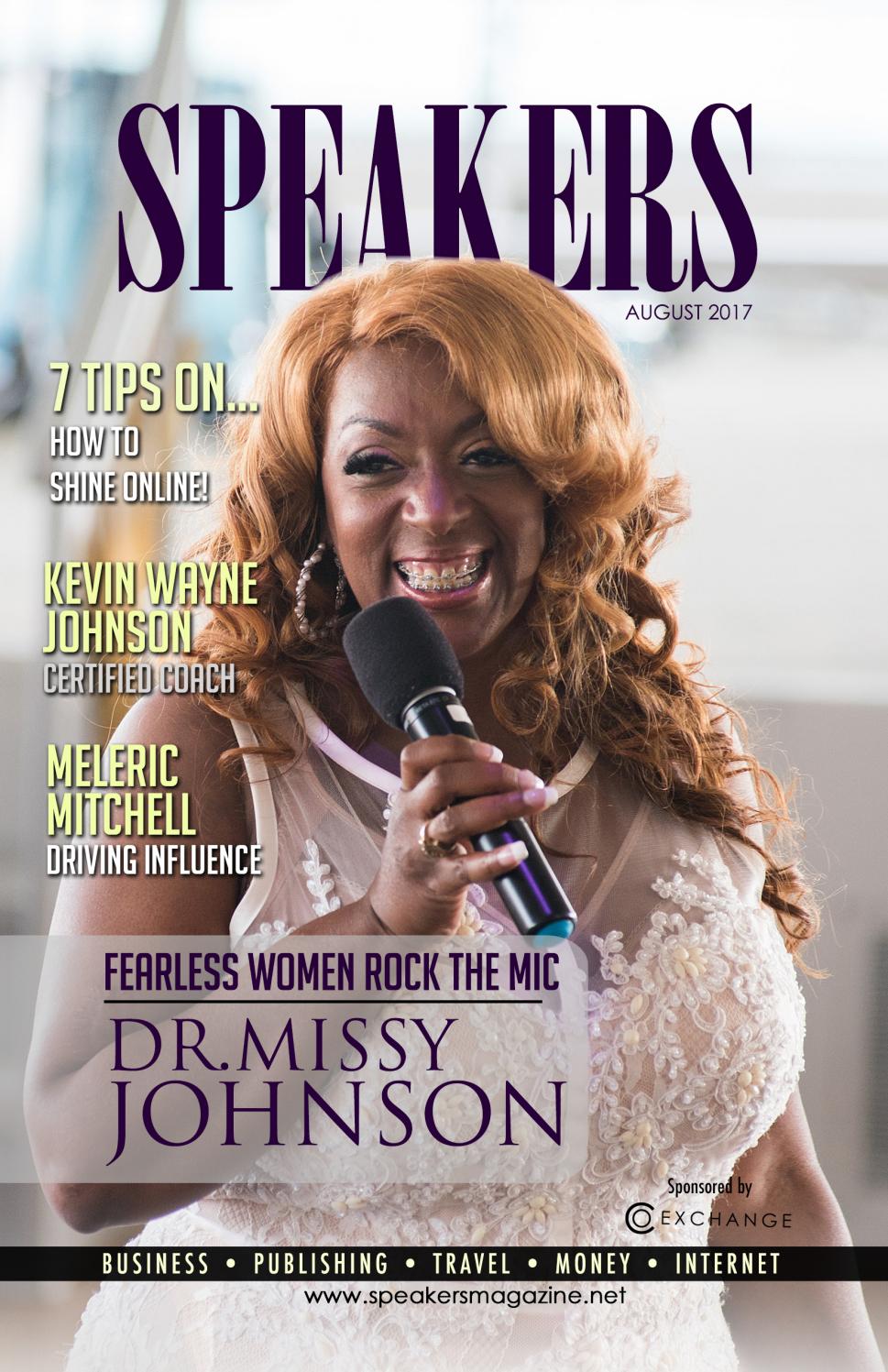 August 2017 SPEAKERS Magazine by Pam Perry, Publisher of Speakers