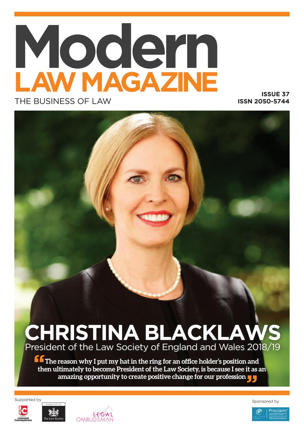 Modern Law Magazine Issue 37 by Charlton Grant Issuu