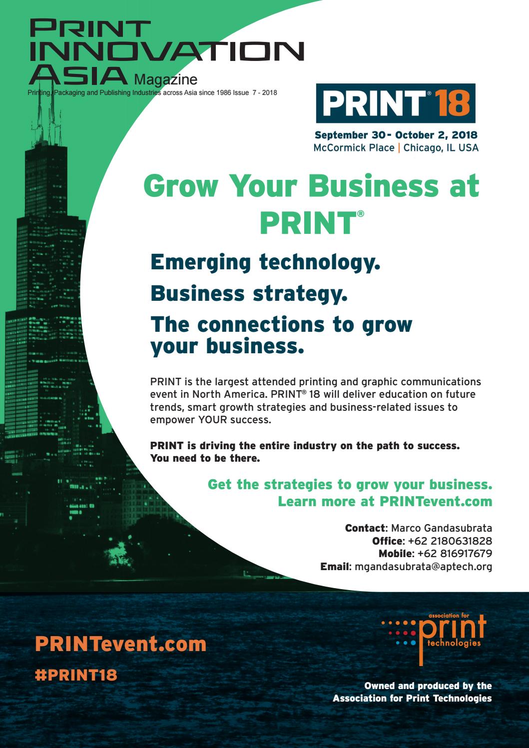 Print Innovation Asia 7 2018 by Print Innovation Asia Issuu
