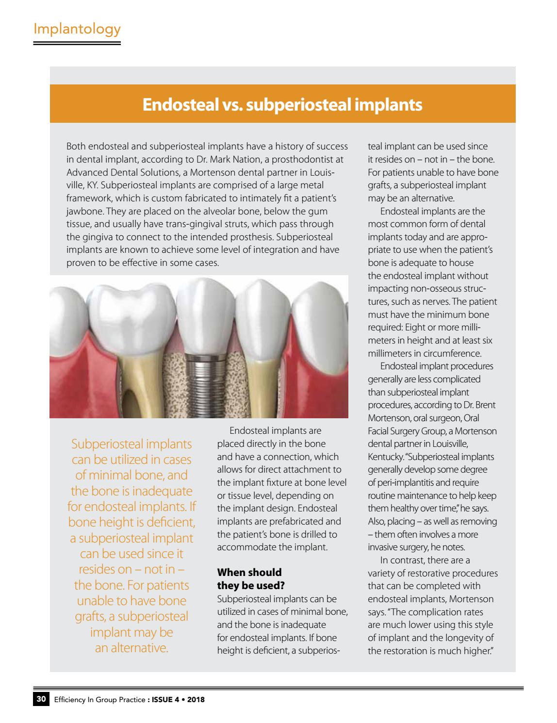 egp aug 18 by boc design inc issuu endosteal implant