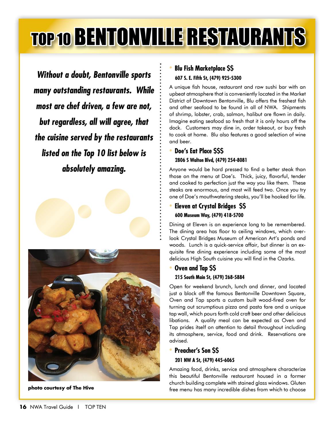 Best of Northwest Arkansas, Top 10 Magazine July October Issue 11 by