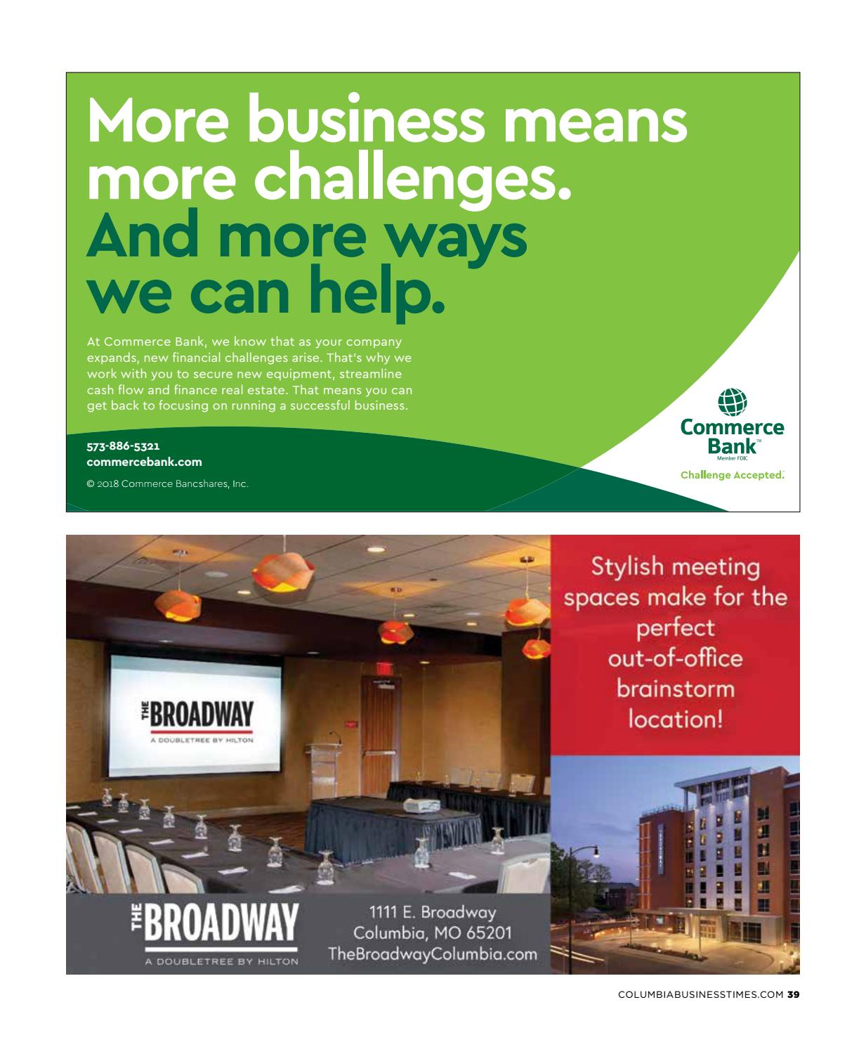 Columbia Business Times August 2018 By Business Times Company Issuu