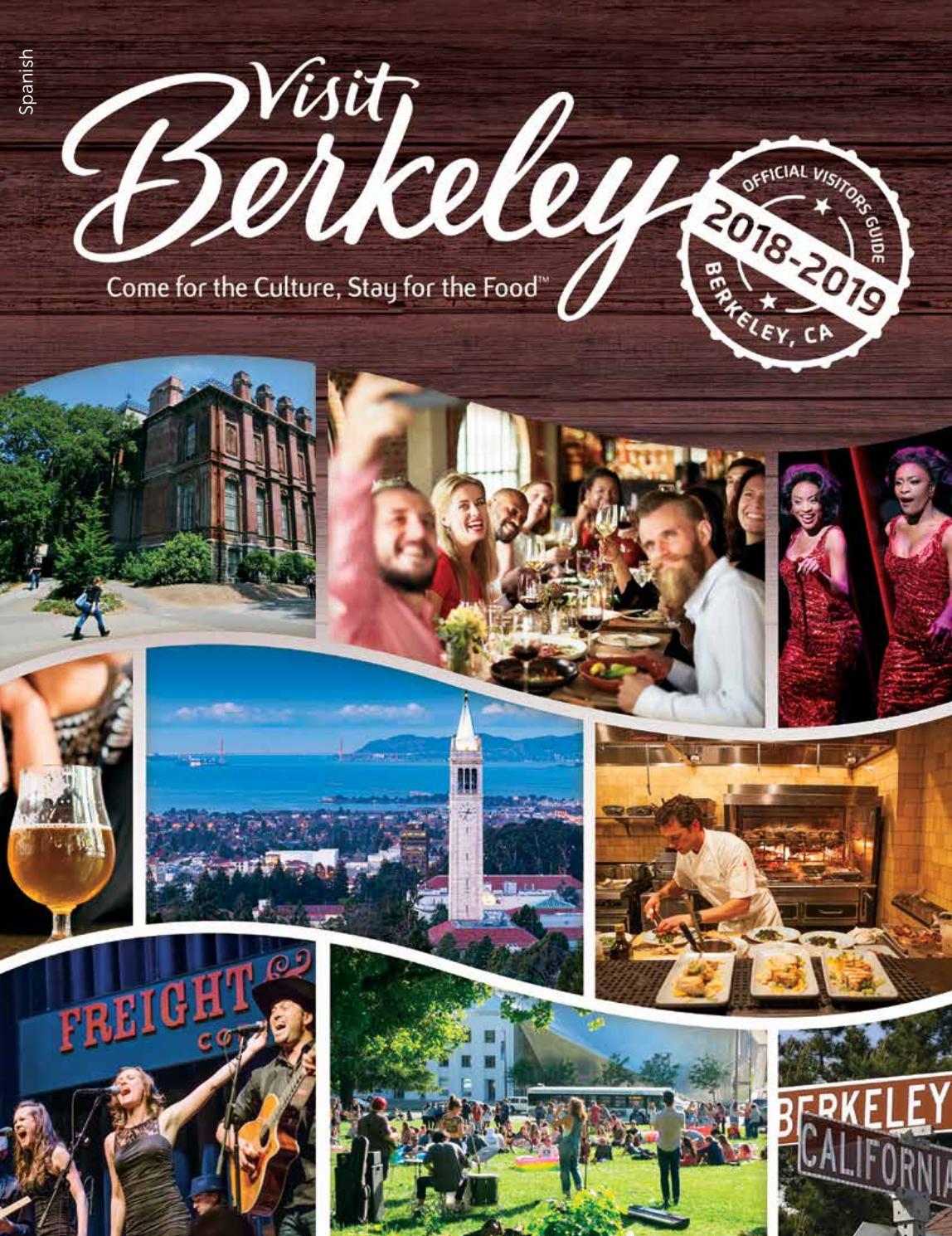 Berkeley Visitors Guide 18/19 Spanish by Visit Berkeley Issuu