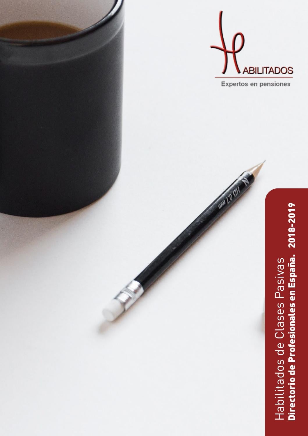 Directorio de Profesionales 20182019 by Consejo General de Colegios de