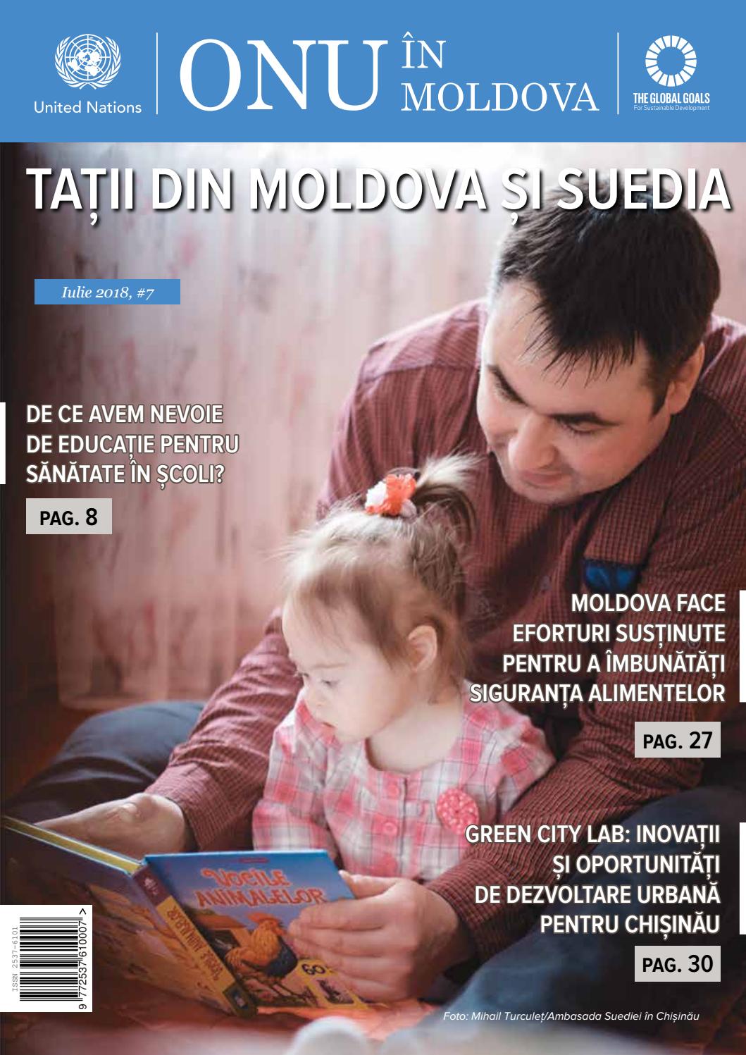 Revista Onu In Moldova Ediţia Nr 2 2018 By Undp Moldova Issuu