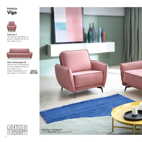 Gala Collezione 灯饰目录 mebli wypoczynkowych Sweet Sit kolekcja 2018 / 2019 第 6 页