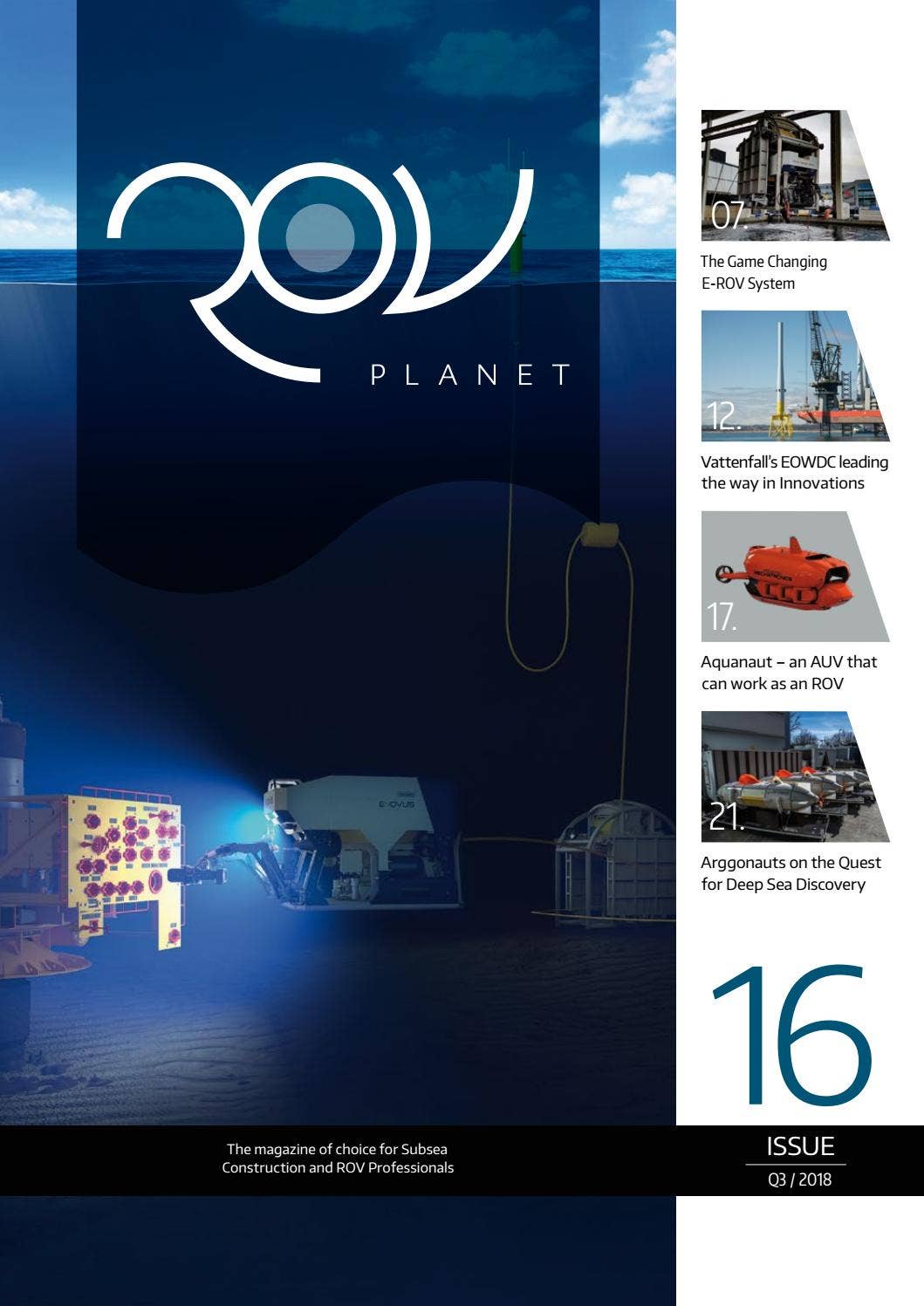 ROV Planet Magazine Issue 16 by Ocean Robotics Planet (formerly ROV ...