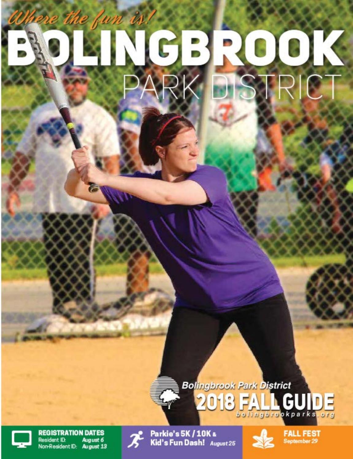 2018 Bolingbrook Park District Fall Program Guide by Bolingbrook Park
