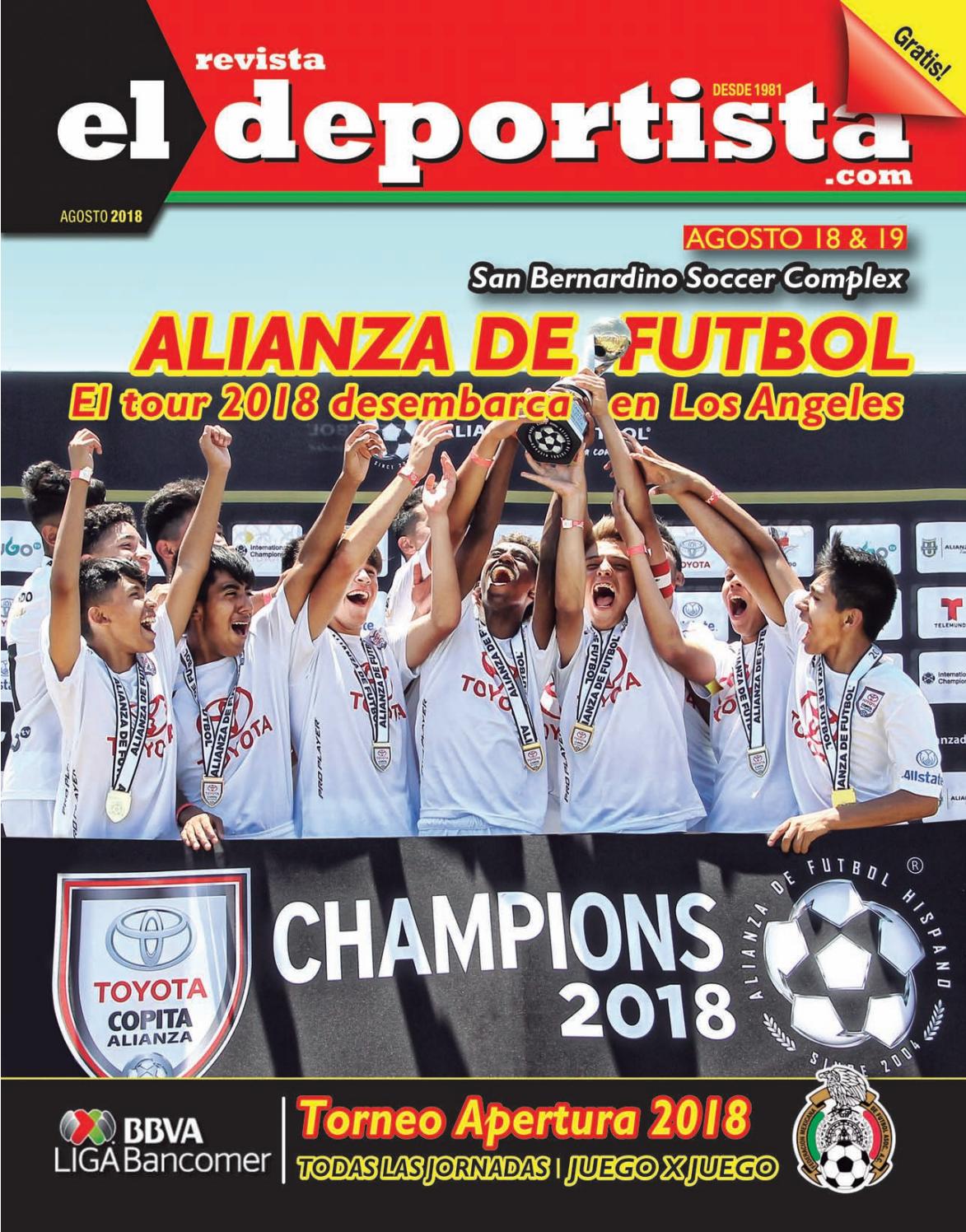 Revista El Deportista Agosto 2018 by el deportista Issuu