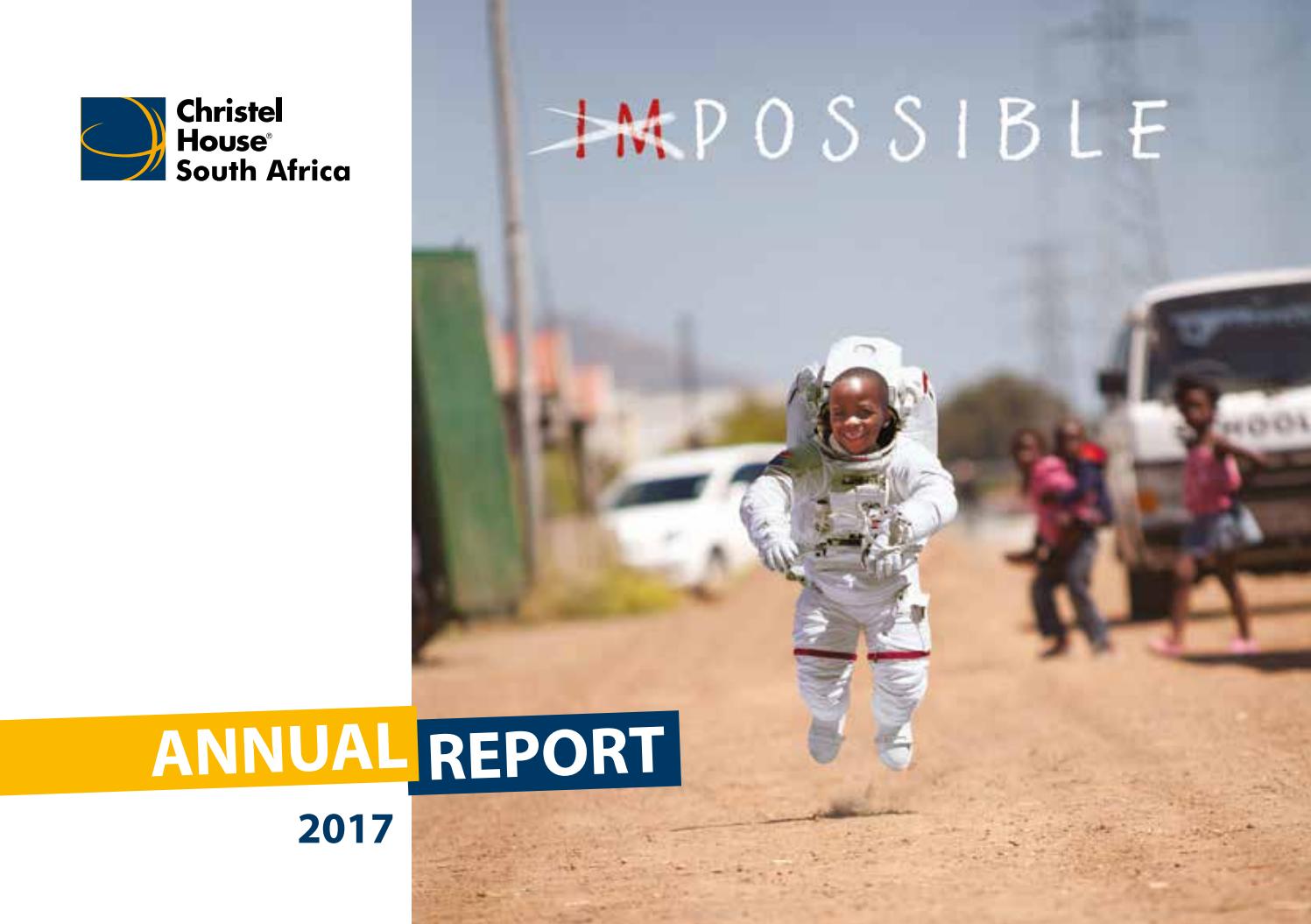 Christel House South Africa 2017 Annual Report UPDATED by Christel ...