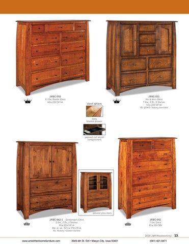 Amish Heirlooms Furniture J&R Woodoworking 家具目录 2018 第 17 页