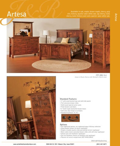 Amish Heirlooms Furniture J&R Woodoworking 家具目录 2018 第 5 页
