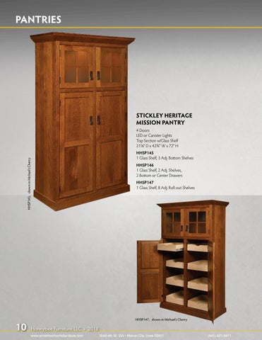 Amish Heirlooms Furniture Honeybee 家具目录 2018 第 10 页