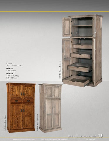Amish Heirlooms Furniture Honeybee 家具目录 2018 第 13 页