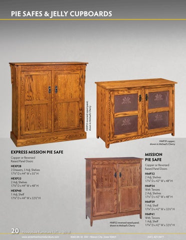 Amish Heirlooms Furniture Honeybee 家具目录 2018 第 20 页