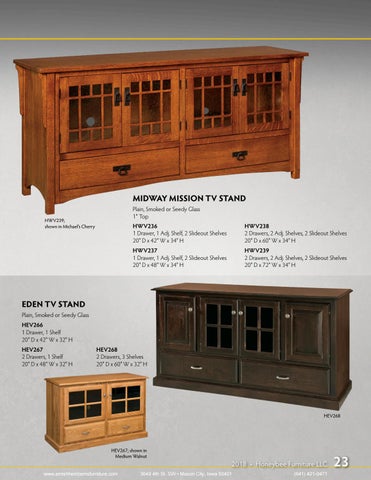 Amish Heirlooms Furniture Honeybee 家具目录 2018 第 23 页