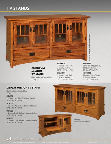 Amish Heirlooms Furniture Honeybee 家具目录 2018 第 24 页