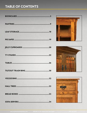 Amish Heirlooms Furniture Honeybee 家具目录 2018 第 2 页
