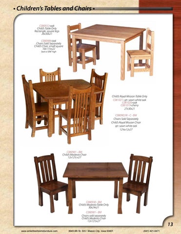 Amish Heirlooms Furniture Superior Woodcrafts 家具目录 2018 第 13 页