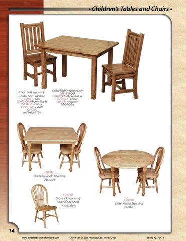 Amish Heirlooms Furniture Superior Woodcrafts 家具目录 2018 第 14 页