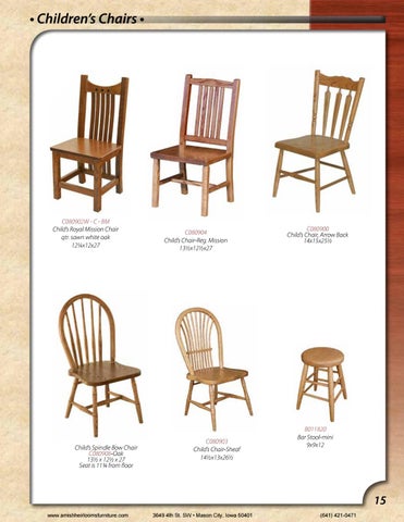 Amish Heirlooms Furniture Superior Woodcrafts 家具目录 2018 第 15 页