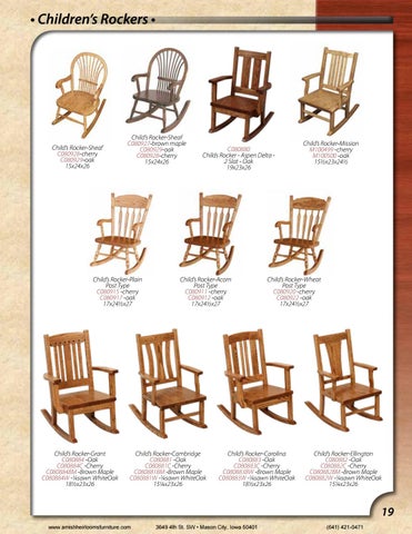 Amish Heirlooms Furniture Superior Woodcrafts 家具目录 2018 第 19 页